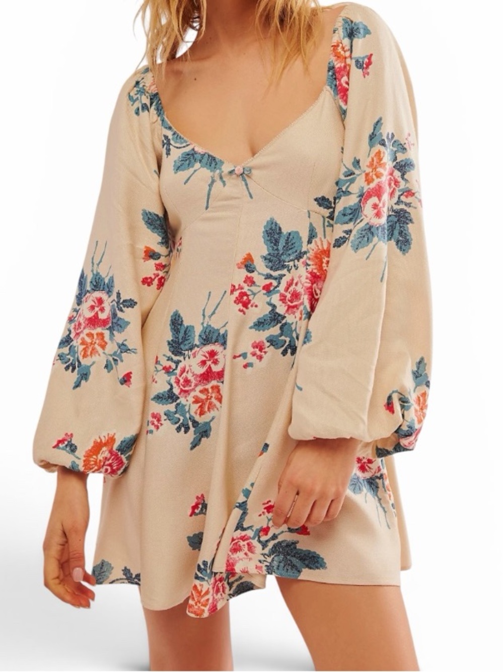 Free People’s Francesca Mini Dress,Large - Picture 1 of 7